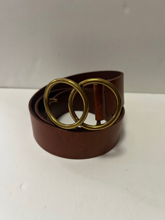 Alxiliary Double Ring Leather Belt XS